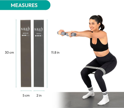 Fitness Resistance Bands Set Stretch Bands for Exercise Bands Resistance for Home Workout Bands, with Handles Bands for Working Out Portable Fitness Bands Resistance Bands for Women Elastic Band