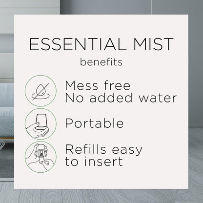 Air Wick Essential Mist Refill, Essential Oils Diffuser, Lavender and Almond Blossom, 3 ct, Air Freshener, Aroma diffuser