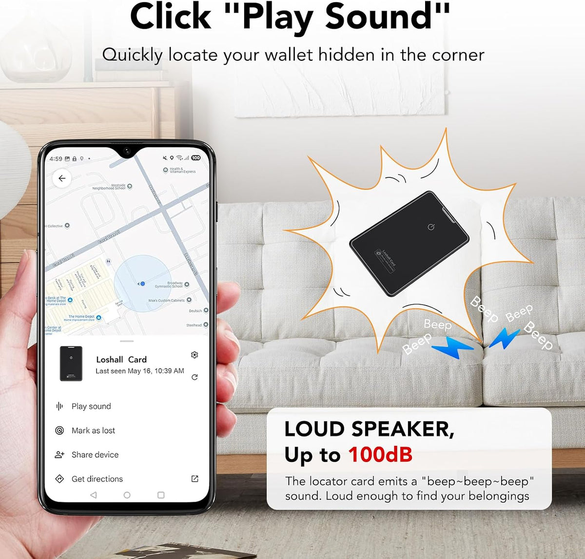 2 Pack Wallet Tracker Card for Android Bluetooth Tracker Work with Google Find Hub(Android Only), IP68 Waterproof, Item Finder for Bags, Keys, Passport