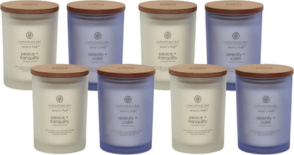 Chesapeake Bay Candle Scented Candle Serenity + Calm (Lavender Thyme) Coffee Table Home Décor