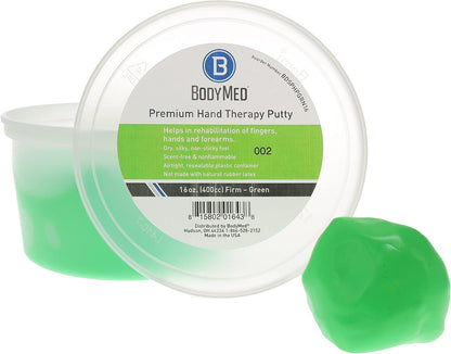 BodyMed Premium Hand Therapy Putty, Yellow, 6 Oz., Soft, Strengthening Therapy Putty for Physical Rehabilitation