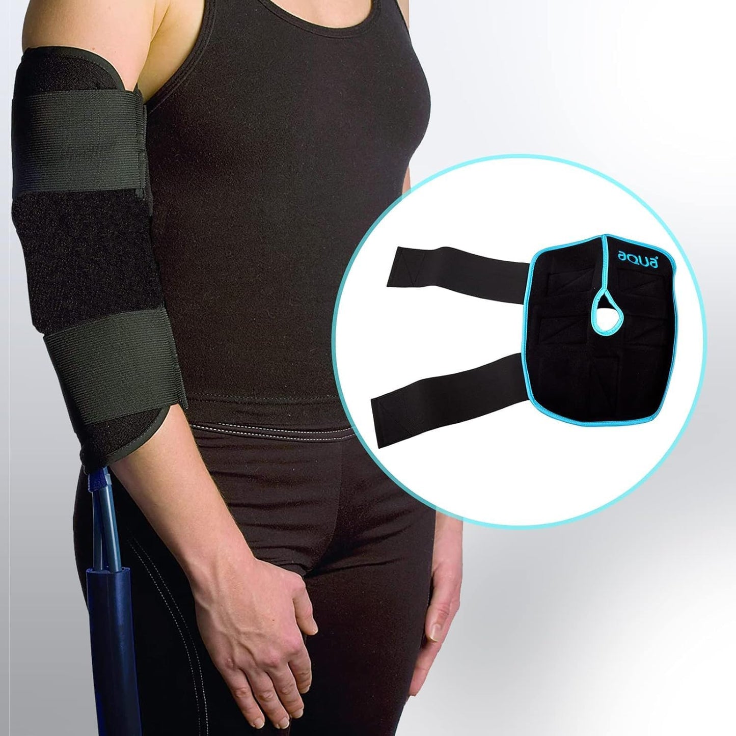 Cold Water Therapy Kneepad for use with Cryotherapy Units - Pad Only for Circulating Ice Machine for Knee Surgery, Injury, ACL - Pain Relief Cold Therapy Pad for Post Surgery Recovery