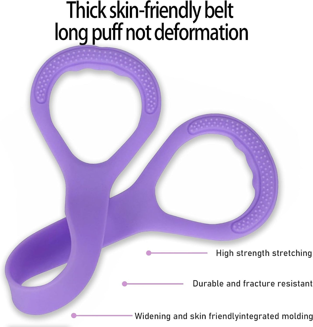 Figure 8 Fitness Resistance Bands with Handles for Working Out