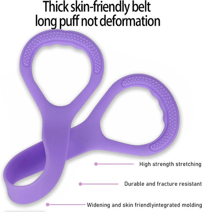 Figure 8 Fitness Resistance Bands with Handles for Working Out