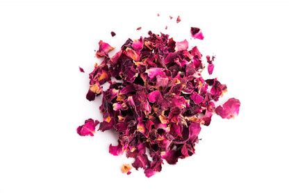 Organic Culinary Rose Petals, 12 oz, Dried, Edible for Tea and Bath