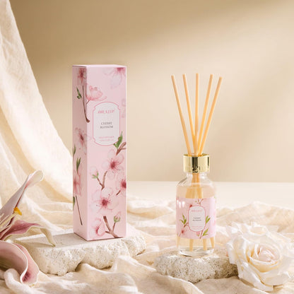 Airkeep Reed Diffuser Oil Set with Reed Sticks,Citrus Aromatherapy Oil Scent Diffuser for Home Office Bathroom Decoration Perfume and Gifts 3.38oz/100ml