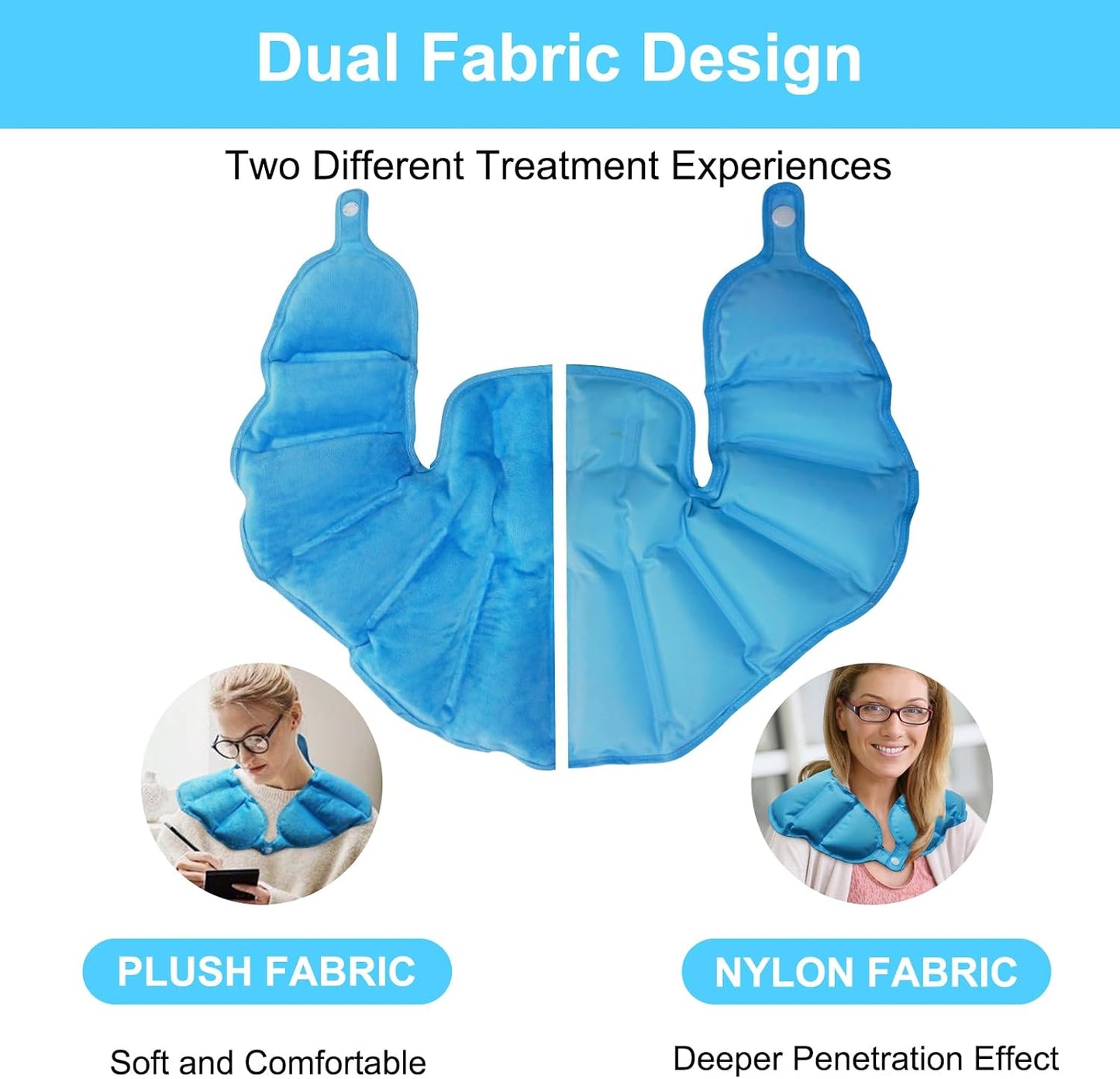 Shoulder Ice Pack Rotator Cuff Cold Therapy Wraps, Reusable Shoulder Arm Gel Pack Hot Cold Compress Pain Relief for Injuries, Recovery After Surgery, Tendonitis, Shoulder Wrap for Left Right Shoulder