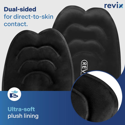 REVIX 20‘’ XXXL Knee Ice Pack Wrap Around Entire Knee, Extra Large Ice Pack for Knee Meniscus Tear and Arthritis, Cold Compress Therapy, Reusable Ice Wraps for Back, Shoulder, Post-Workout Recovery