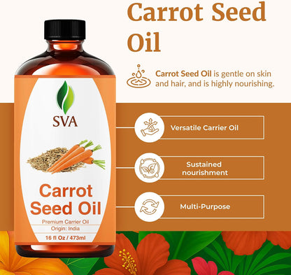 SVA Lavender Essential Oil 4 Fl Oz – for Diffuser, Skin & Hair Care – Ideal for Massage & DIY Blends – with Dropper
