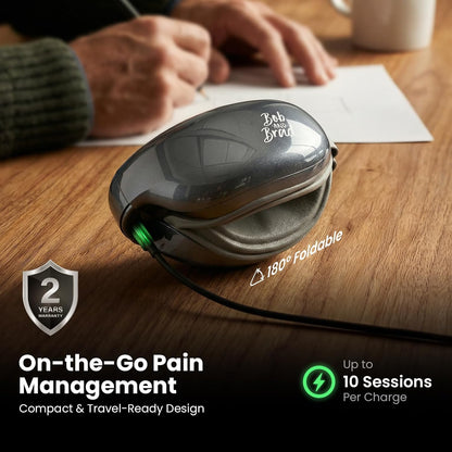 BOB AND BRAD Eye Massager with Heat and Cooling, FSA Eligible HSA Birthday Gifts for Women Men, Heated Eye Massager for Migraine, Heated Eye Mask for Dry Eye Head Tension and Stress Relief