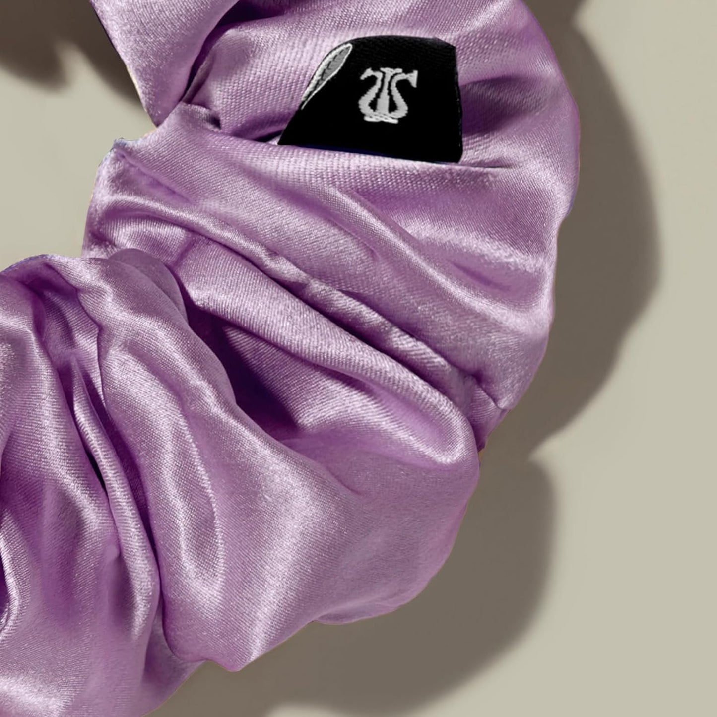 LILYSILK Silk Hair Scrunchies / Ties for Frizz & Breakage Prevention, 100% Mulberry, No Damage, Elastic ponytail Holders, 1Pc, Coffee - Colors A