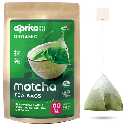 AprikaLife Sweet Matcha Latte Mix - 1st Harvest Ceremonial Grade - 6.4 oz