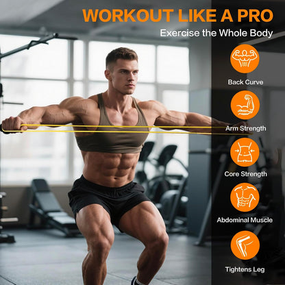 Exercise Bands, Resistance Bands for Working Out, Workout Bands, Pull up Assist Bands, Stretch Bands for Exercise at Home/Gym -Afu