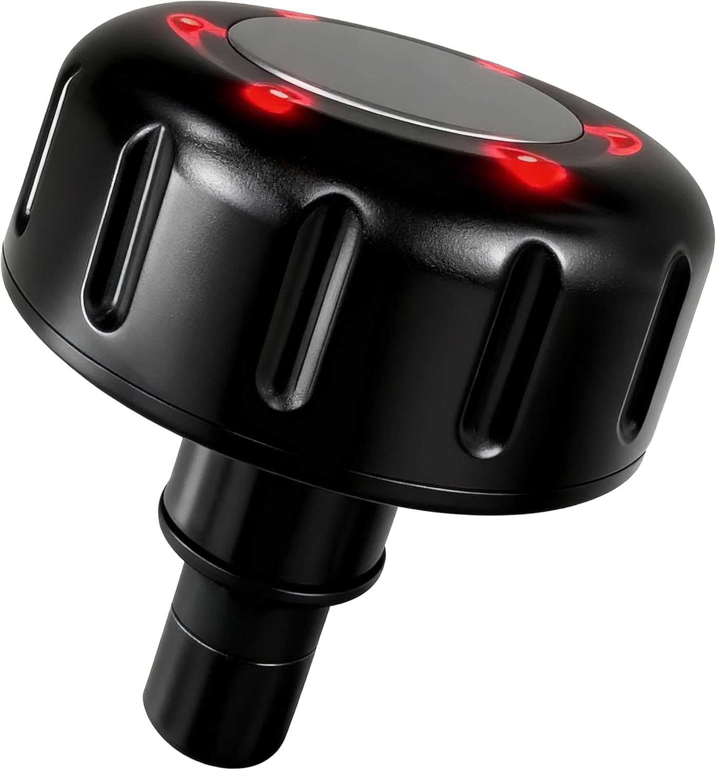 LEERCON Massage Gun Deep Tissue, Silent Motor and Portable Massage Gun with 4 Interchangeable Heads for Deep Muscle Relief and Relaxation, Relax Gift