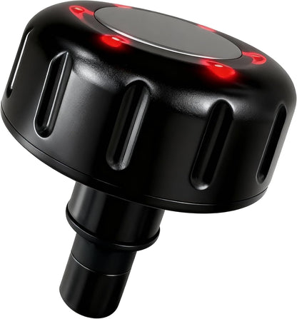 LEERCON Massage Gun Deep Tissue, Silent Motor and Portable Massage Gun with 4 Interchangeable Heads for Deep Muscle Relief and Relaxation, Relax Gift