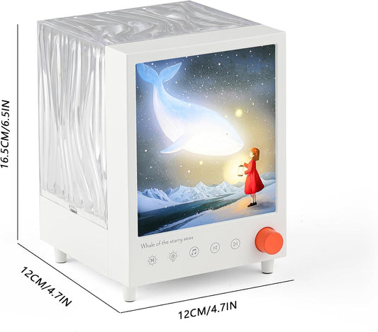 Rechargeable Ocean Lights Projector: Ultra-Quiet < 25dB Motor