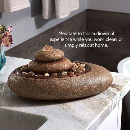 Homedics Mirra Oceanside Relaxation Fountain - Serene Decorative Home Decor