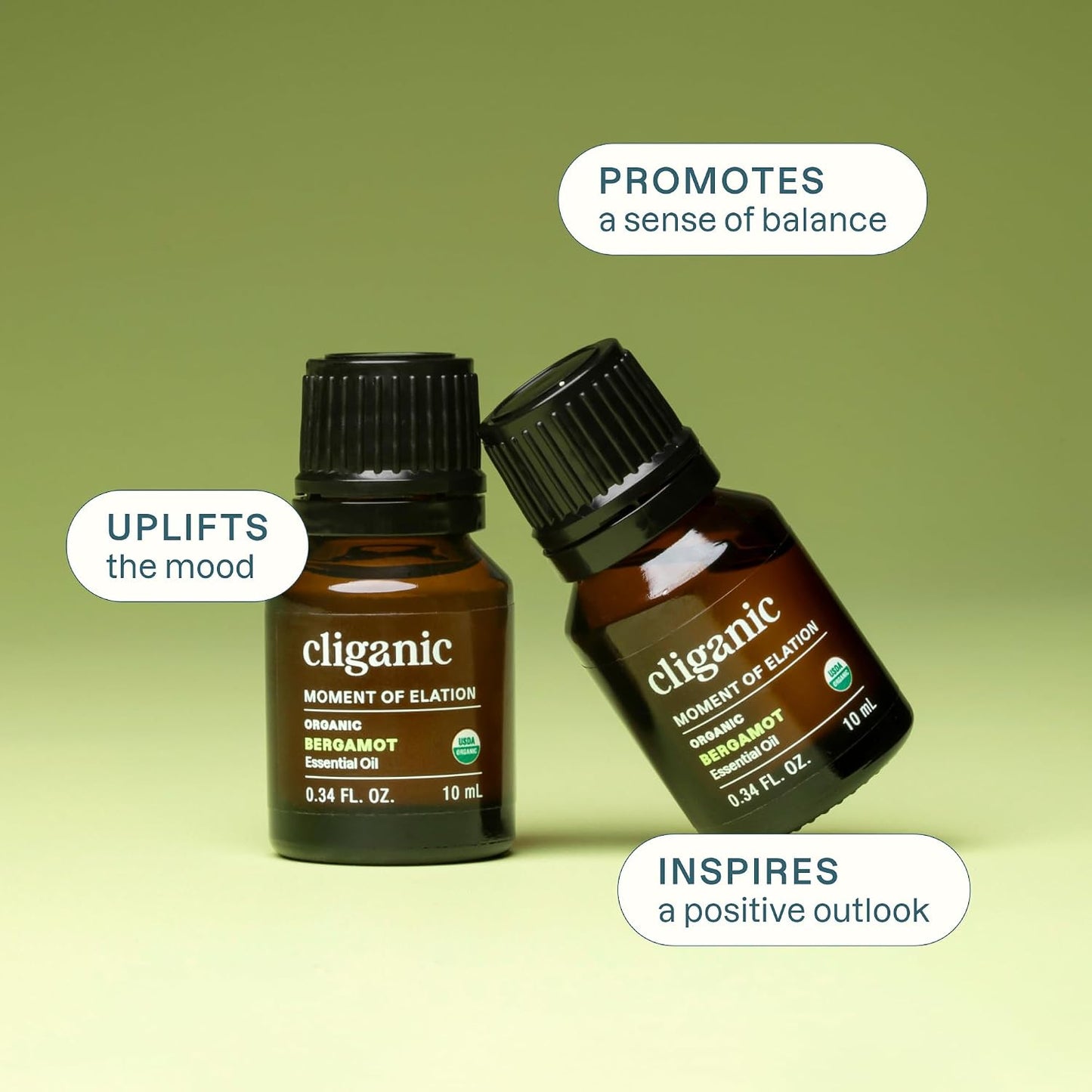 Cliganic Organic Lavender Essential Oil - 100% Pure Natural Undiluted, for Aromatherapy Diffuser | Non-GMO Verified - Colors A