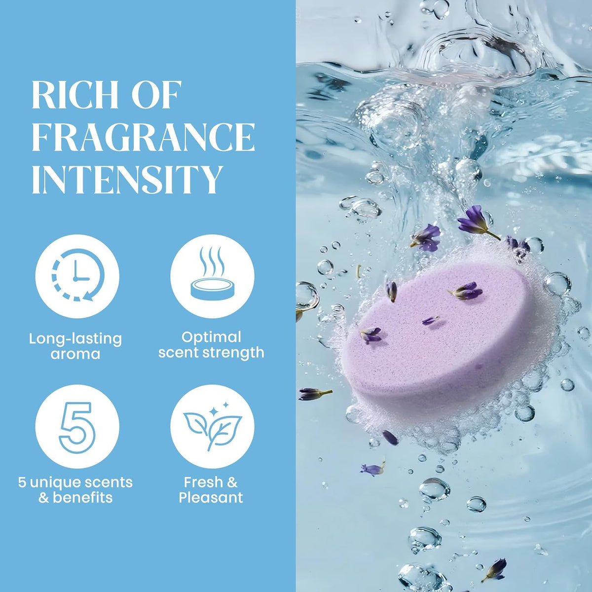 Shower Steamers Aromatherapy, Birthday Gift for Women Teen Girl Mom