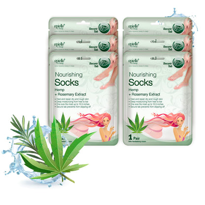 Epielle Foot Peel Mask | 2 Pairs | For Cracked Heels, Dead Skin & Calluses | Smooth & Repair Rough, Dry Skin | Beauty Gift, Spa Day, Gift Set | Korean Skincare