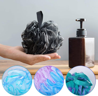 10 Pack of Bath Loofah Shower,Small Size Sponge Pouf Body Scrubber Exfoliator Scrubber Ball,Mesh Bath and Shower Sponge for Kids Women Men Body Wash Bathroom