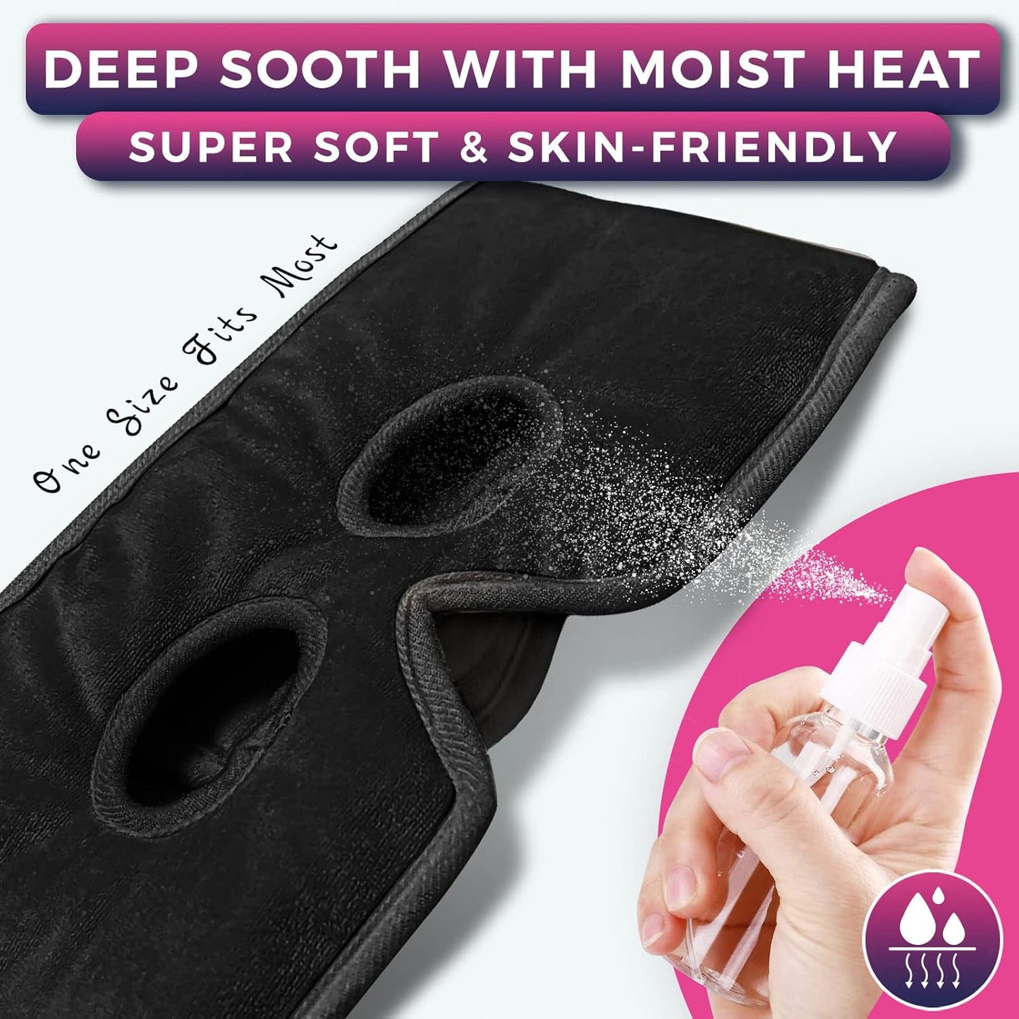 Sinus Mask, Heated Eye Mask, Head Face Eye Heating Pad