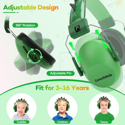 Noise Cancelling Headphones for Kids, Kids Ear Protection 28dB SNR Noise Reduction Ear Muffs for Toddler/Children, Noise Cancelling Headphones Hearing Protection for Fireworks/Monster Truck