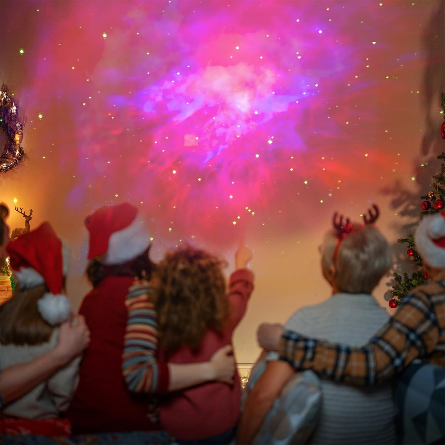 Star Projector Galaxy Night Light - Astronaut Space Projector, Starry Nebula Ceiling LED Lamp with Timer and Remote, Kids Room Decor Aesthetic, for Christmas & Birthdays