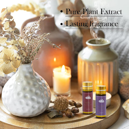 Essential Oil Set, 32 Pcs Fragrance Aromatherapy Oils for Skin, Diffusers, Home Care, Humidifier Laundry, Candle Making - Tea Tree, Sandalwood, Lavender, Vanilla, Eucalyptus and More(5mL)