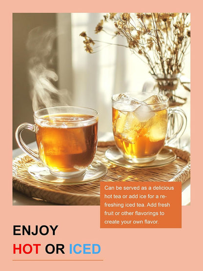 TeeLux Oolong Tea Bags, Smooth Taste & Floral Aroma, Caffeinated, 200 Count