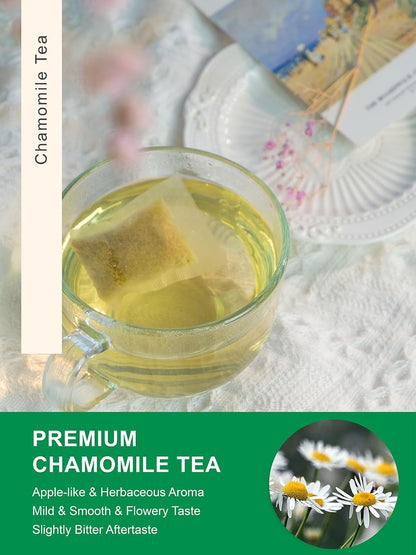 TeeLux Milk Thistle Tea Bags, Natural Milk Thistle Seed Tea, Mild & Mellow Taste, Caffeine Free, 100 Count