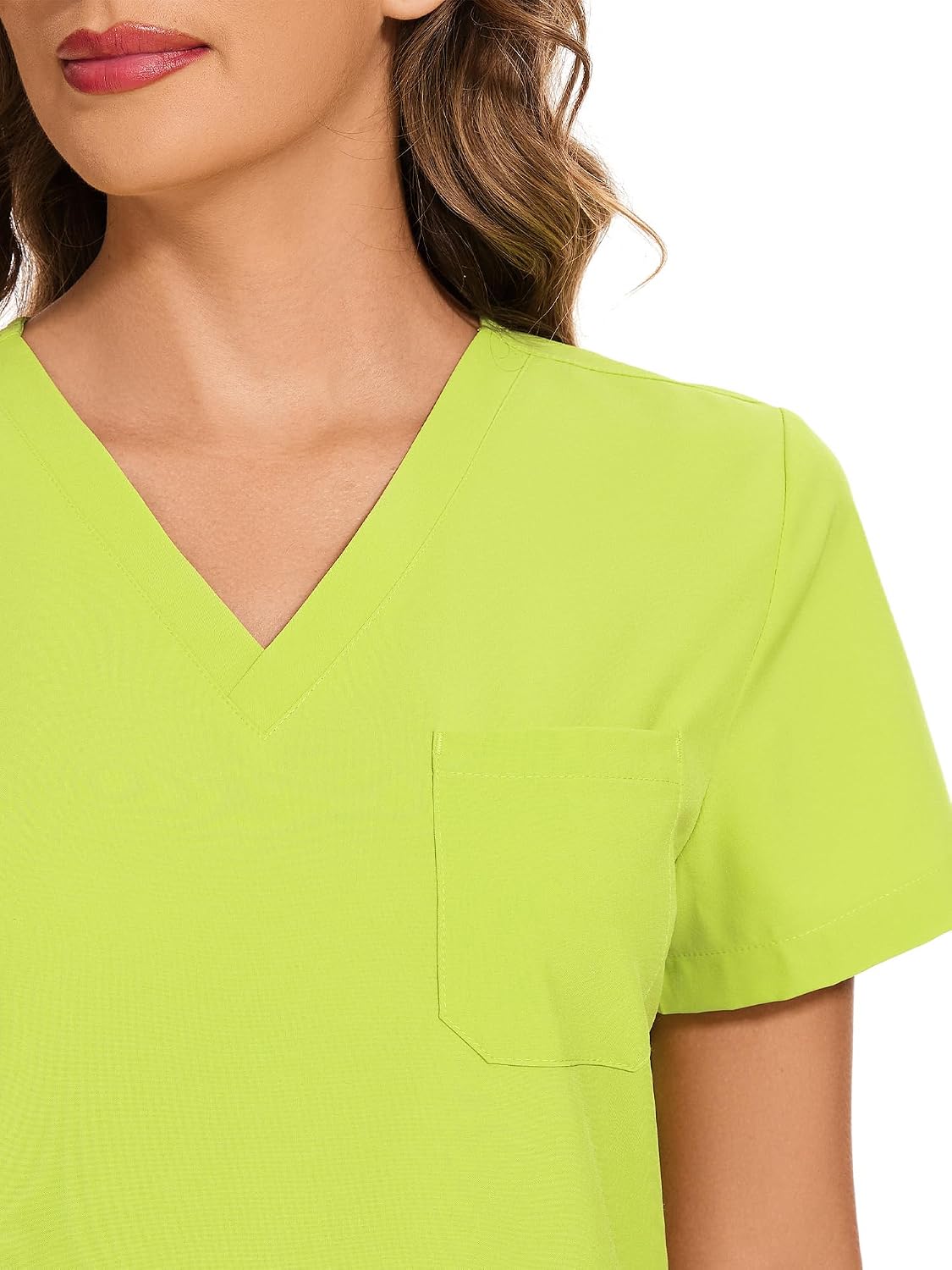 COZYFIT Scrubs for Women Set - Stretch V-Neck Scrub Top & Jogger Pant with 8 Pockets COZY SCRUBS - Colors A