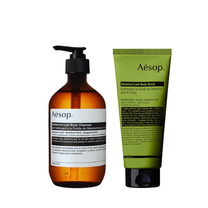 Aesop Geranium Leaf Body Scrub, Exfoliating Body Polish, Smooth Skin, 6.2oz