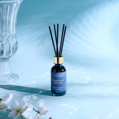 Airkeep Reed Diffuser Oil Set with Reed Sticks,Citrus Aromatherapy Oil Scent Diffuser for Home Office Bathroom Decoration Perfume and Gifts 3.38oz/100ml