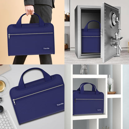 Tamfile Fireproof Accordion File Folder with Handle, Document Organizer