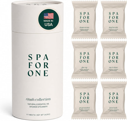 Shower Steamers Aromatherapy, Self Care Gifts - Variety 6 Pack