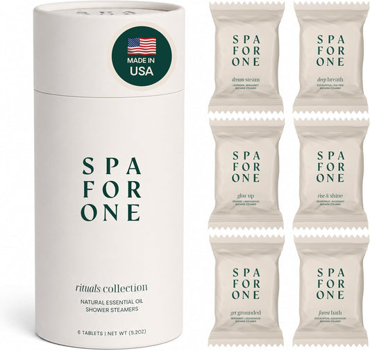 Shower Steamers Aromatherapy, Self Care Gifts - Variety 6 Pack