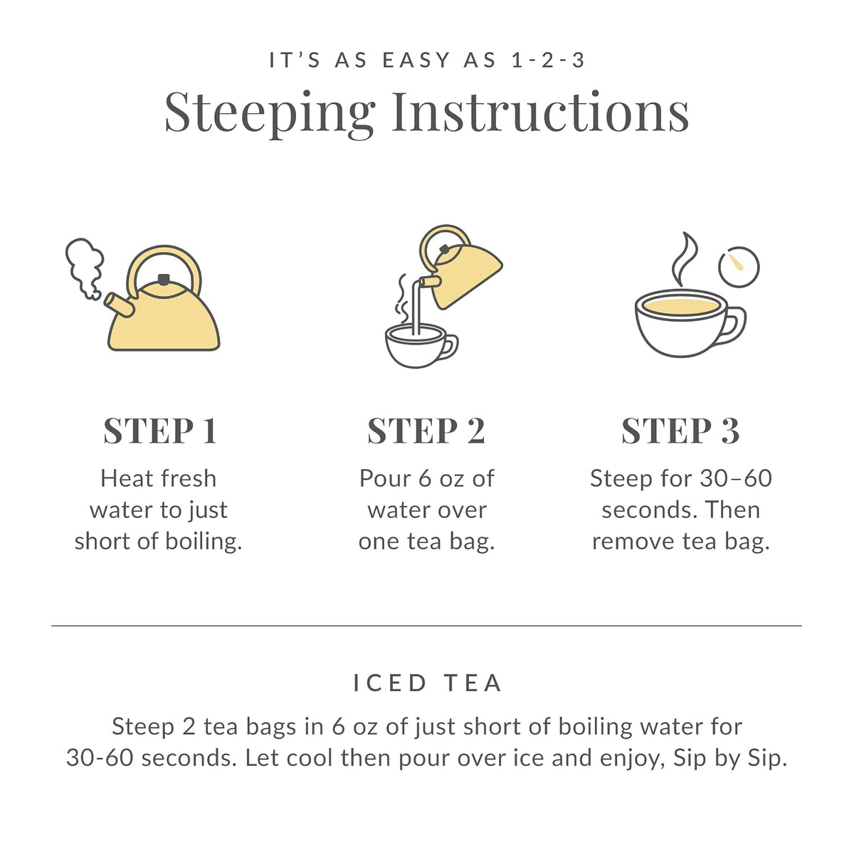 The Republic of Tea Emperor's 100% White Tea, Low Caffeine, 50 Count