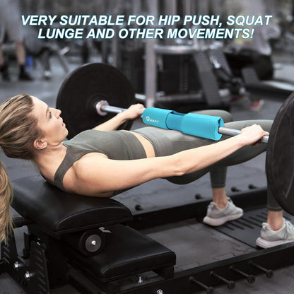 NEALFIT Barbell Pad Squat Pad for Squats—Squat Bar Pad—Great for Weightlifting,Lunges and Hip Thrusts—Foam Sponge Pad—Fit Standard and Olympic Bars Perfectly