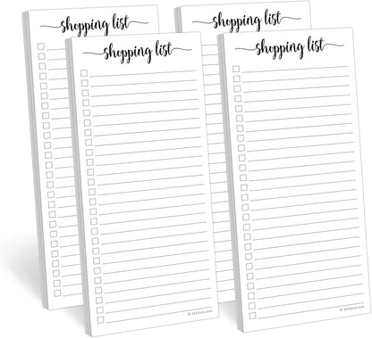 321Done To Do List Notepad, 2-Pack 50 Sheets Each, 3.7x8.5 College Ruled Pad, 70lb Matte Paper, Note Pad for Shopping List, Checklist To-Dos Tasks Planning for Home Office, Made in USA