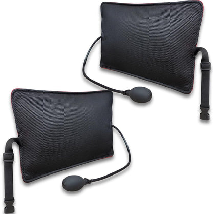 Inflatable Lumbar Support Pillow for Office Chair and Car Seat, Back Support Cushion with Air Pump for Reducing Lower Back Pain