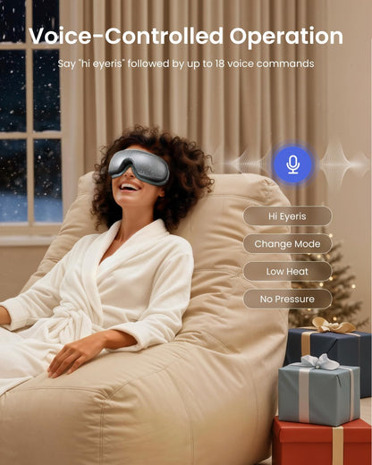 RENPHO Eyeris 3 Eye Massager with Heat and Cooling, Massaging Eye Mask
