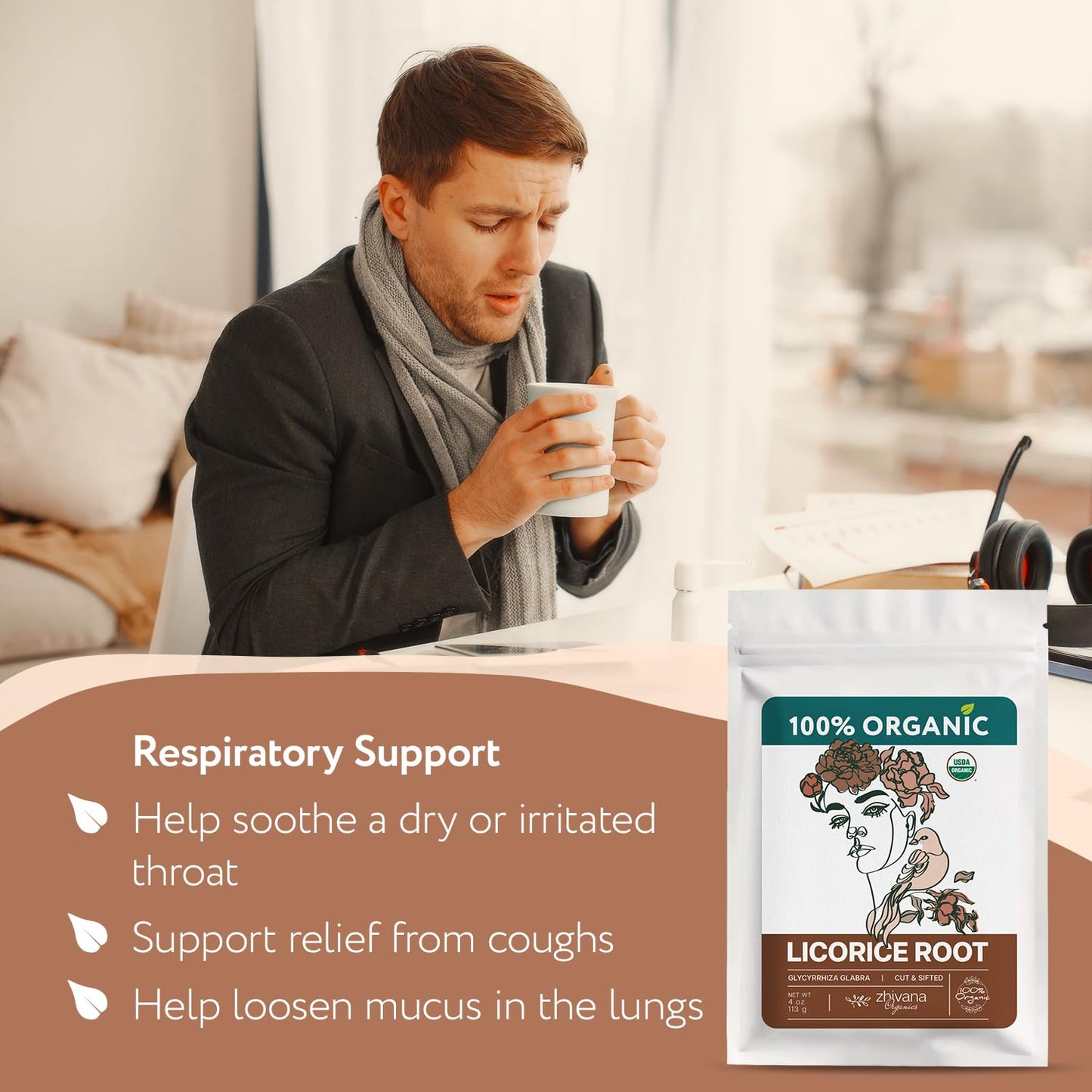 Organic Lemon Balm Leaves (4oz.) - Lemon Balm Tea Loose Leaf Organic - Melissa Tea - Te de Tolonjil - Natural Support for Stress Response, Sleep, Digestion
