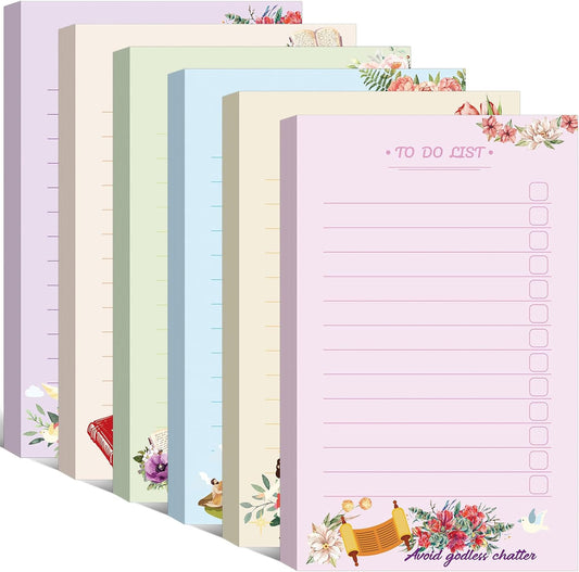 300 Sheets to Do List Notepad Daily Checklist Sticky Notes Cute Undated Memo Pad Color Block to Do Note Pad Weekly Plan Agenda and Organizer Planners for College(Classic Style,3.14 x 5.11 Inch)