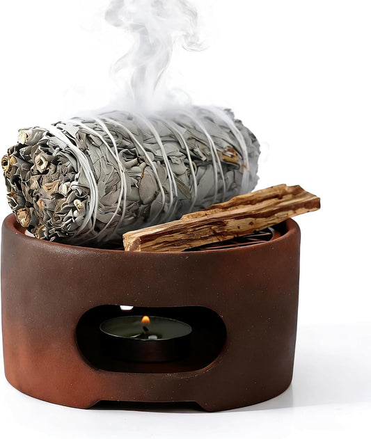 All-in-One Incense Holder for Palo Santo Sage Incense Sticks