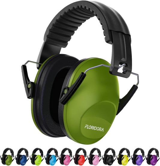 Floriogra Noise Cancelling Headphones for Kids, Kids Ear Protection 28dB SNR Noise Reduction Ear Muffs for Toddler/Children, Hearing Protection for Monster Jam, Concerts, Fireworks
