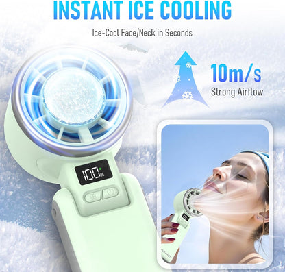 PlayHot Portable Handheld Cooling Fan, Travel Essentials, Gifts for Women