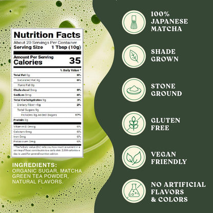 Harmony Premium Japanese Lavender Matcha Tea, 10 Sticks