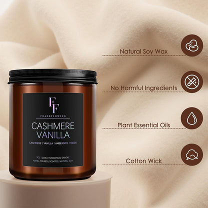 Scented Candles for Home Scented Aromatherapy Candles, 4 Pack 28 Oz Soy Wax Candle Gift Set Valentine's Day Gift for Women Men (Lavender/Vanilla//Sandalwood Rose/Moroccan Amber)