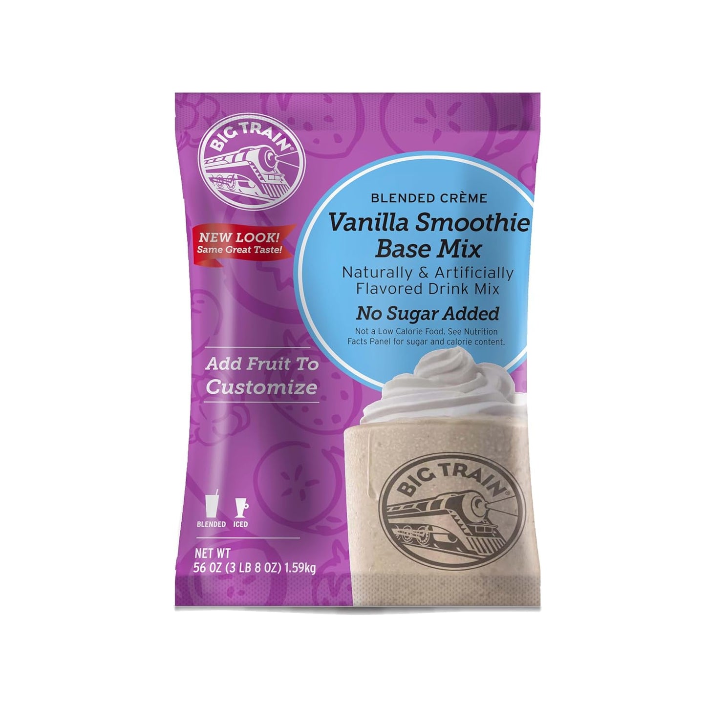Big Train Vanilla Chai Tea Latte Beverage Mix, 1.9 Pound (Pack of 1)